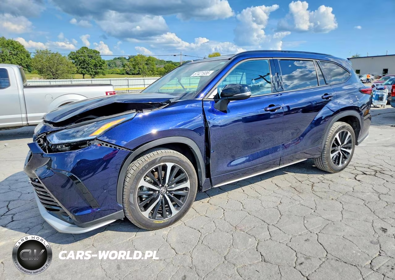 2021 Toyota Highlander Xse VIN:5TDLZRAHXMS070989 - 1