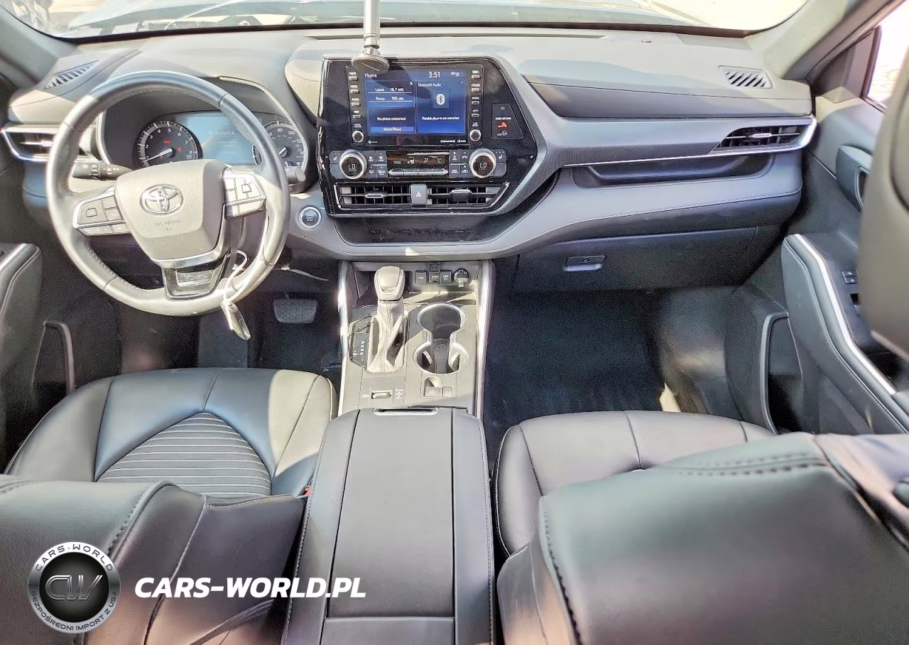 2021 Toyota Highlander Xse VIN:5TDLZRAHXMS070989 - 8
