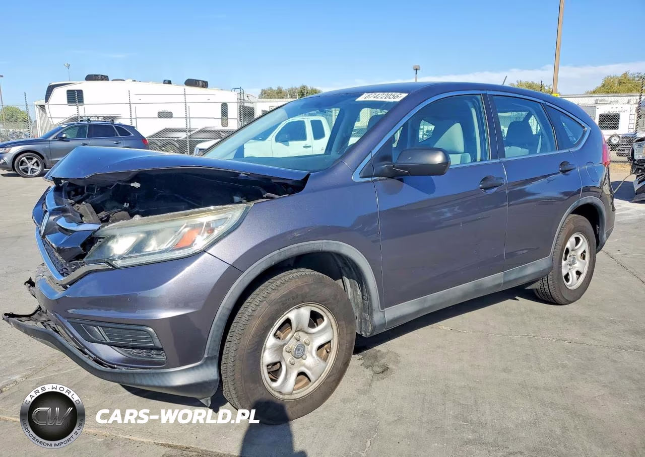2016 Honda Cr-V Lx VIN:3CZRM3H34GG700437 - 1