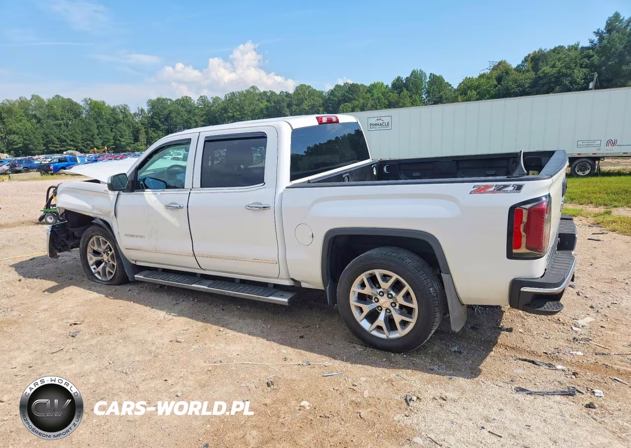 2017 GMC Sierra K1500 Slt VIN:3GTU2NEC9HG208087 - 2