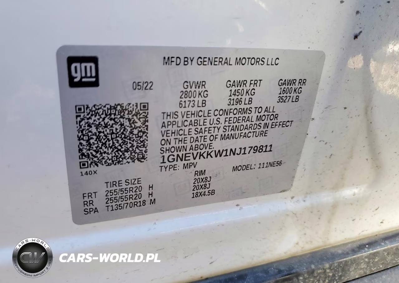 2022 Chevrolet Traverse Premier VIN:1GNEVKKW1NJ179811 - 14