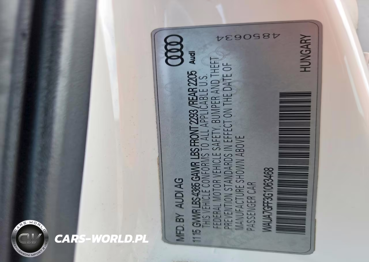 2016 Audi A3 Premium VIN:WAUA7GFF3G1063468 - 12