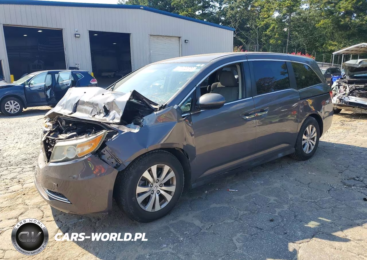 2016 Honda Odyssey Se VIN:5FNRL5H36GB056904 - 1