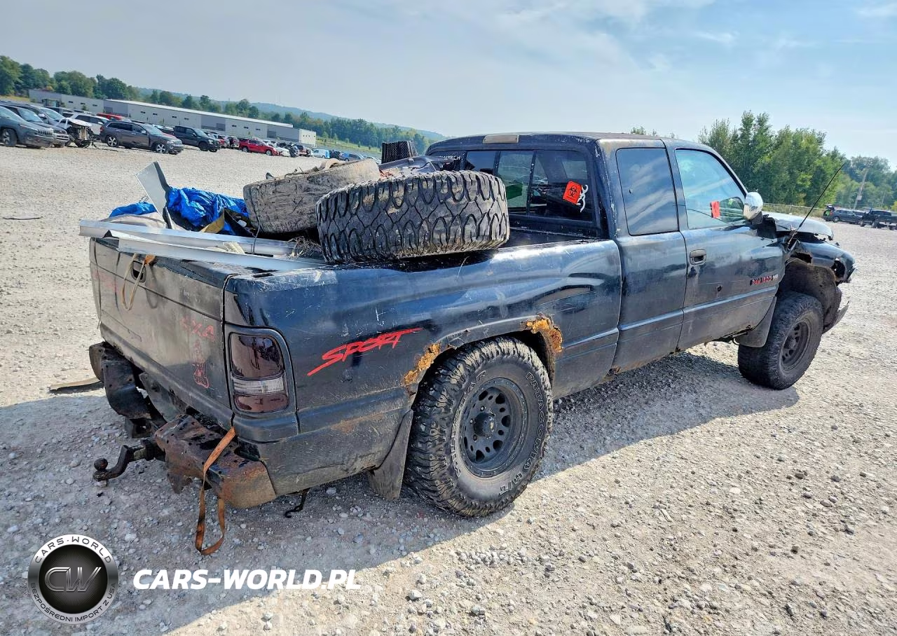 1997 Dodge Ram 1500 VIN:3B7HF13Y8VG836148 - 3