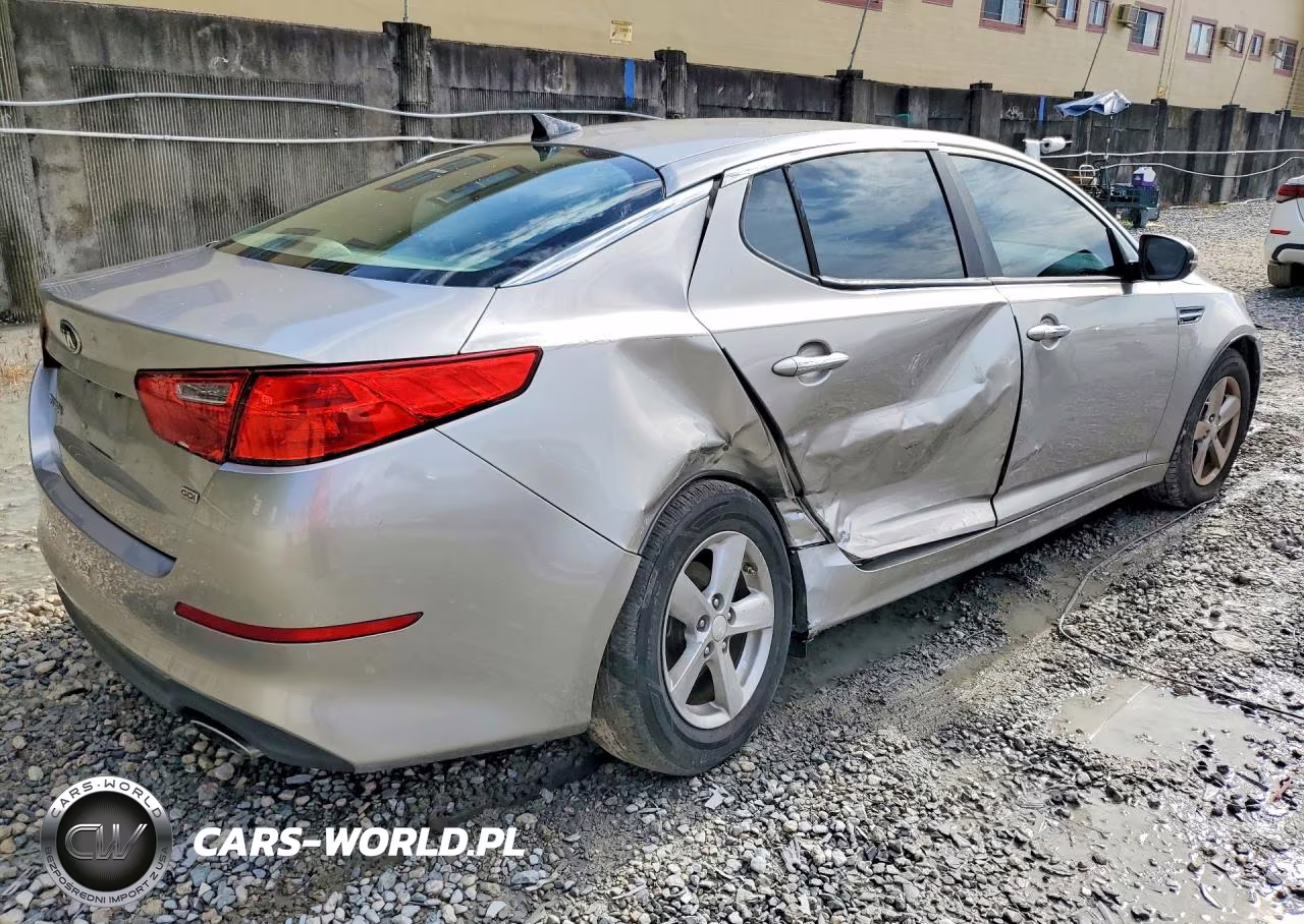 2015 Kia Optima Lx VIN:5XXGM4A77FG367605 - 3