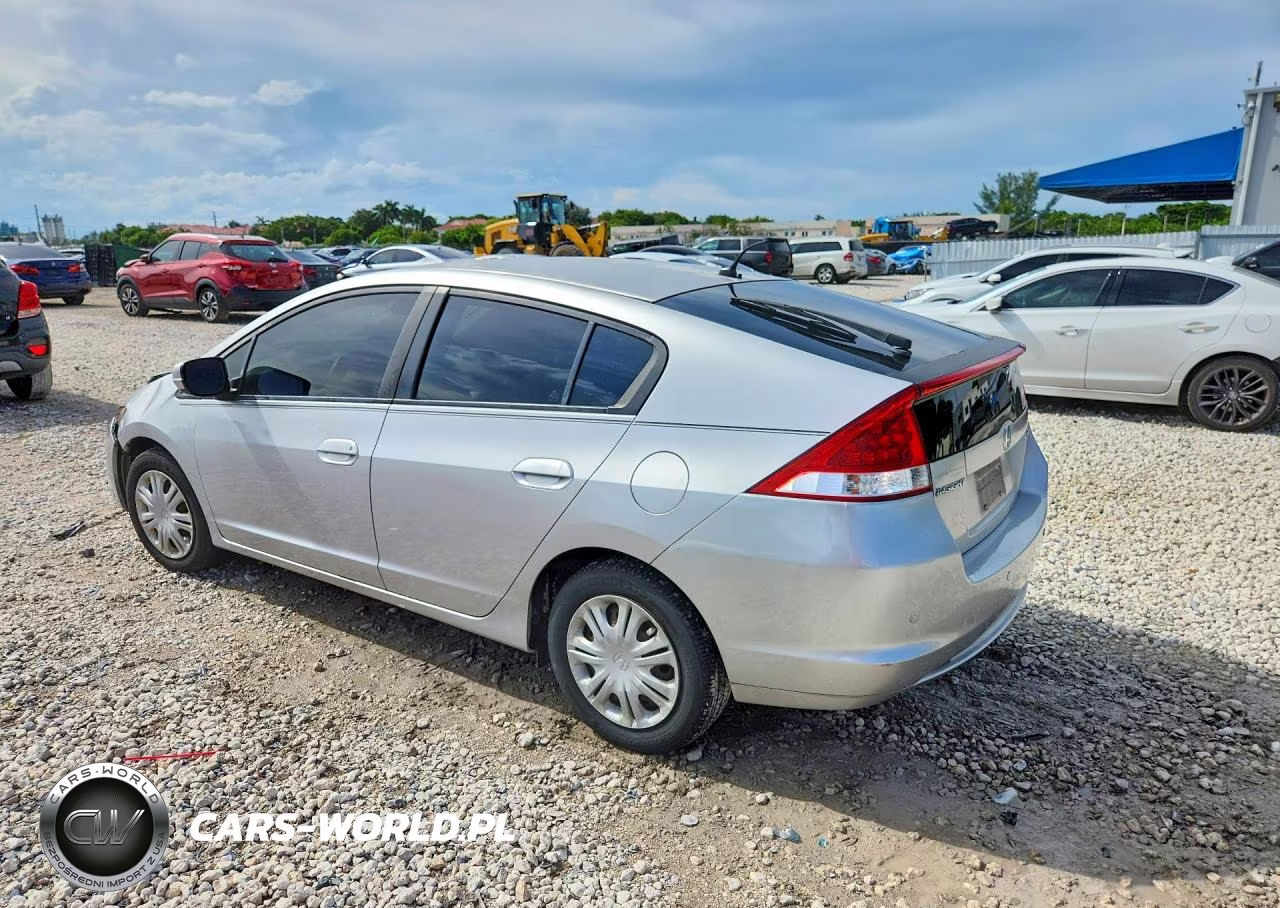 2010 Honda Insight Lx VIN:JHMZE2H51AS011758 - 2
