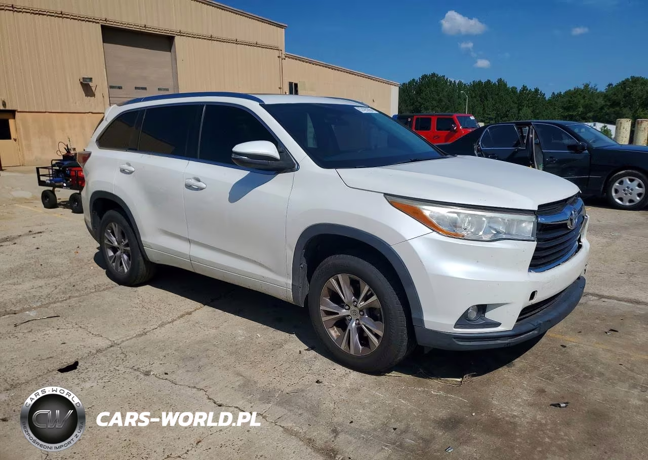 2014 Toyota Highlander Xle VIN:5TDKKRFH3ES006335 - 4