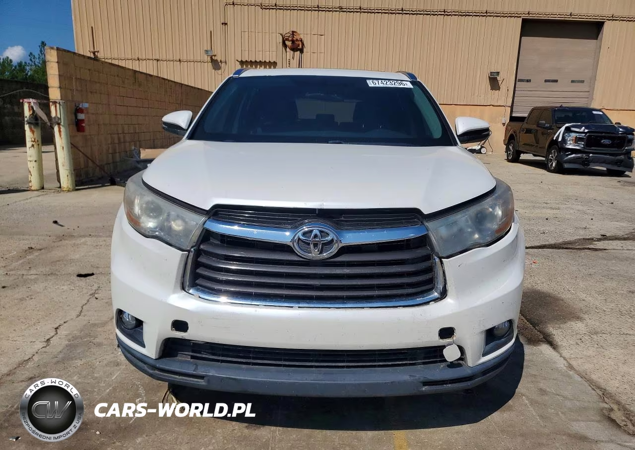 2014 Toyota Highlander Xle VIN:5TDKKRFH3ES006335 - 5
