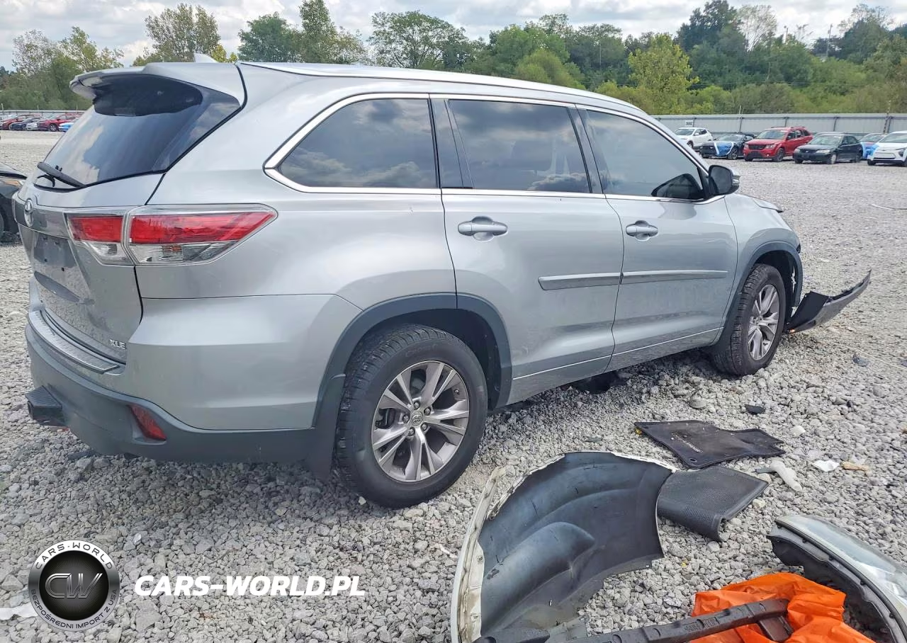 2015 Toyota Highlander Xle VIN:5TDKKRFH5FS071110 - 3