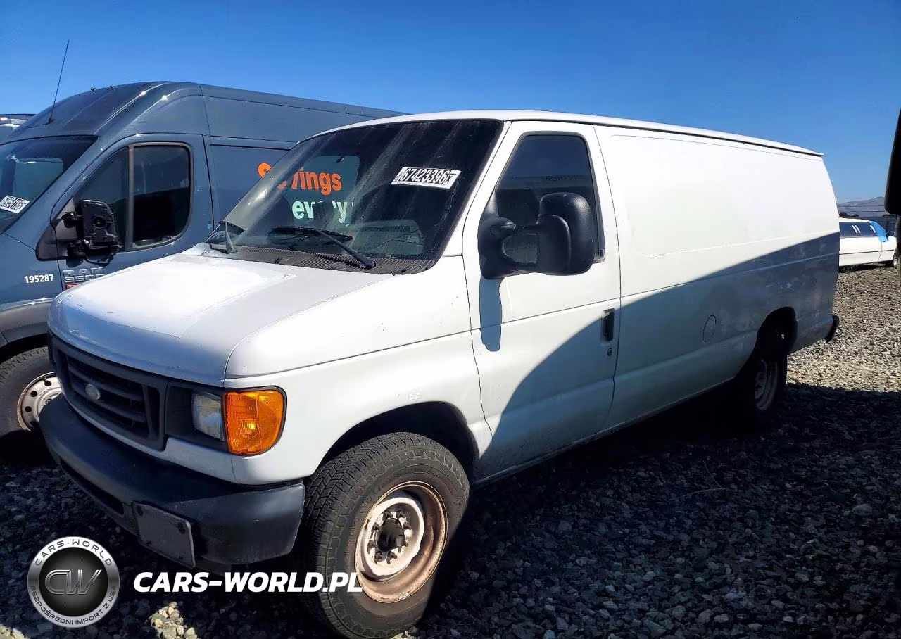 2006 Ford E250 Delivery Van VIN:1FTNS24W76DA75127 - 1