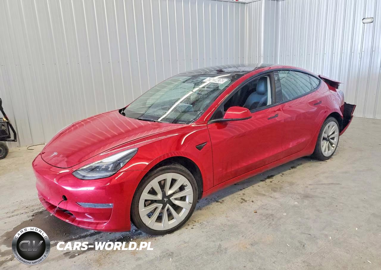 2022 Tesla Model 3 VIN:5YJ3E1EB0NF288626 - 1