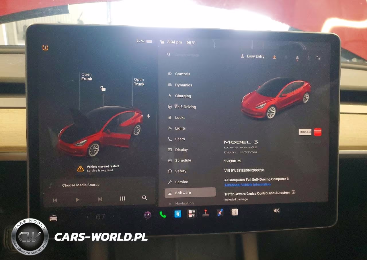 2022 Tesla Model 3 VIN:5YJ3E1EB0NF288626 - 9