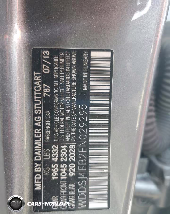 2014 Mercedes-Benz Cla 250 VIN:WDDSJ4EB2EN029295 - 12