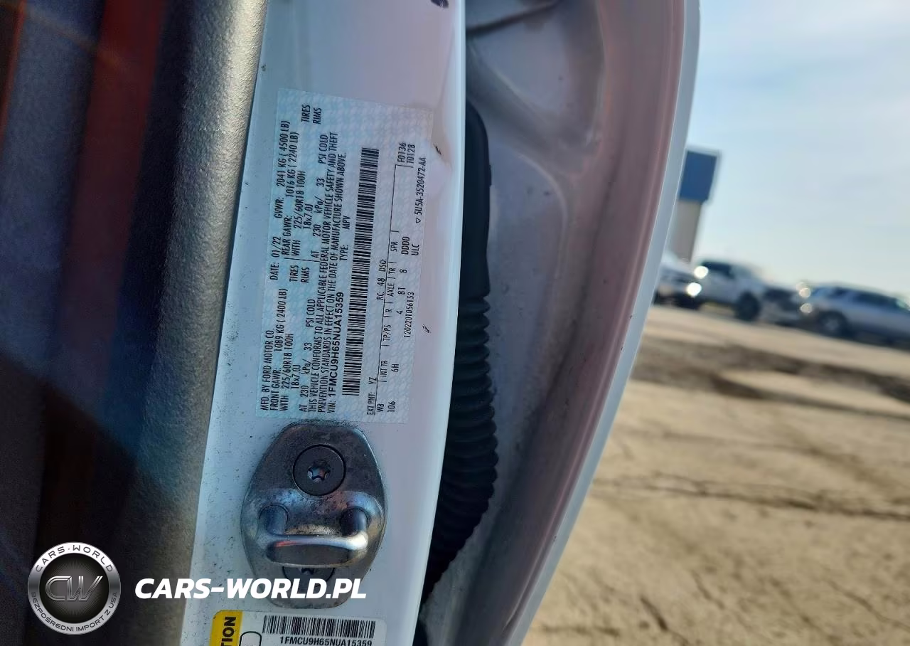 2022 Ford Escape Sel VIN:1FMCU9H65NUA15359 - 13