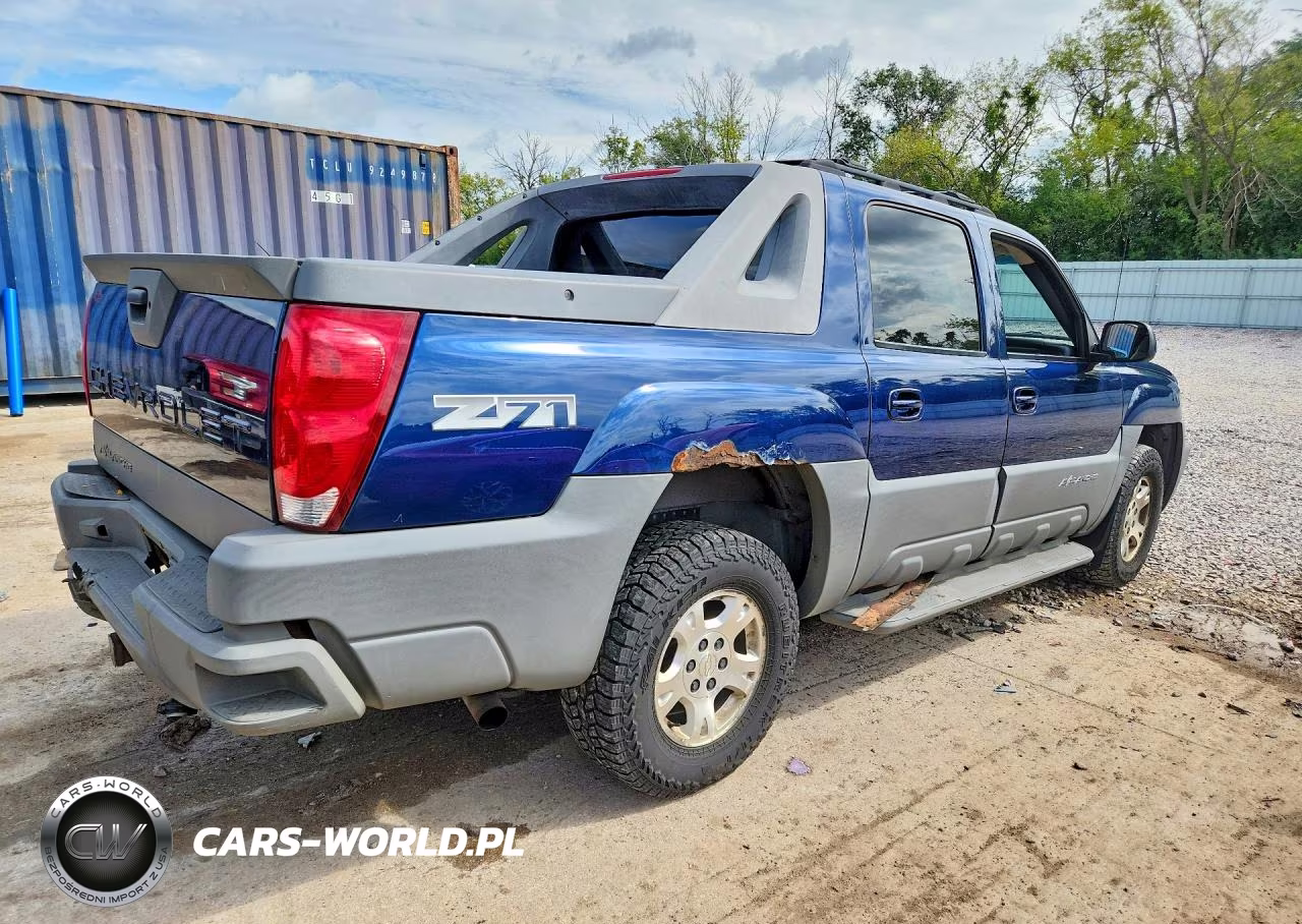 2002 Chevrolet Avalanche K1500 VIN:3GNEK13T72G134280 - 3