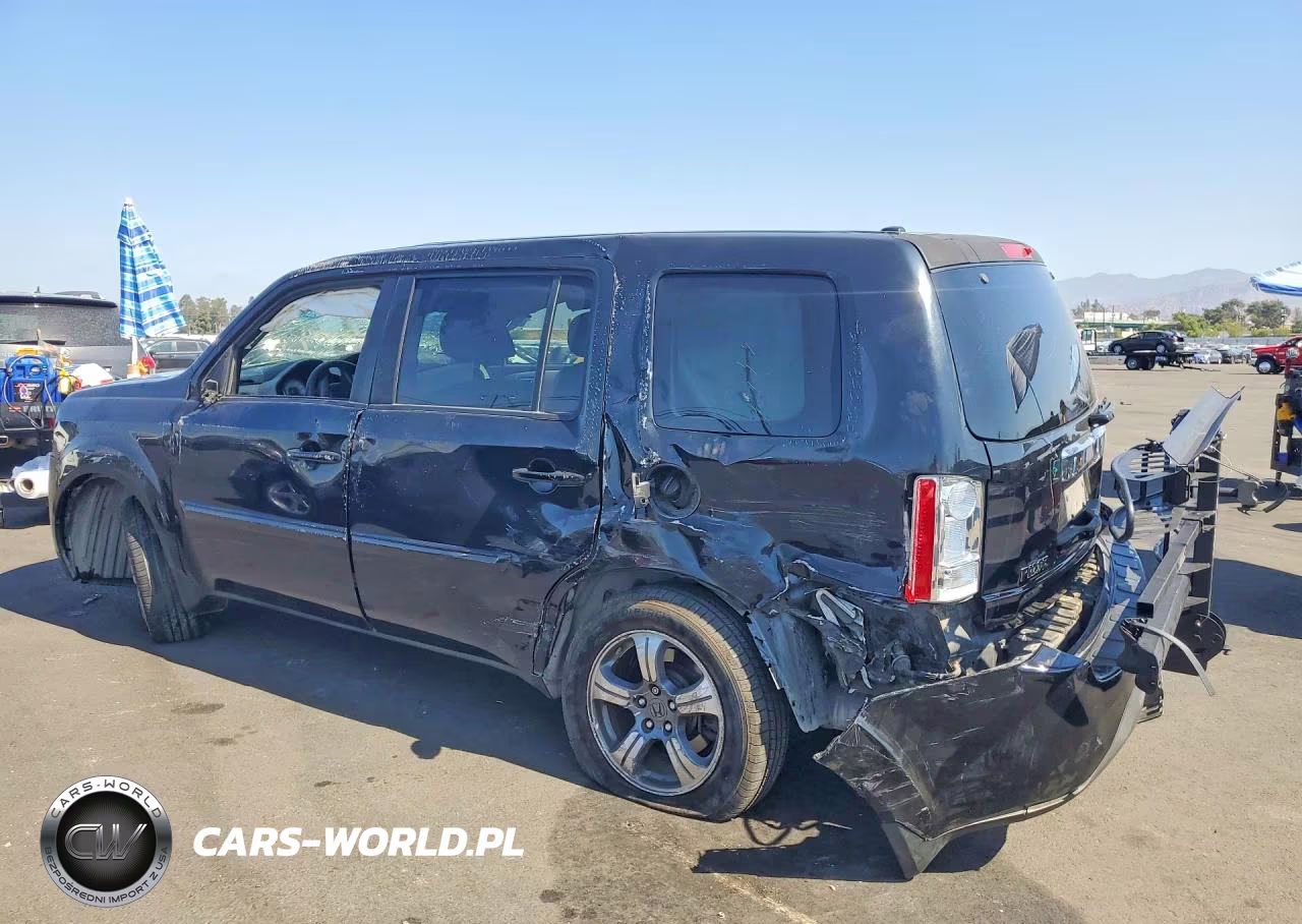 2015 Honda Pilot Se VIN:5FNYF3H32FB034484 - 2