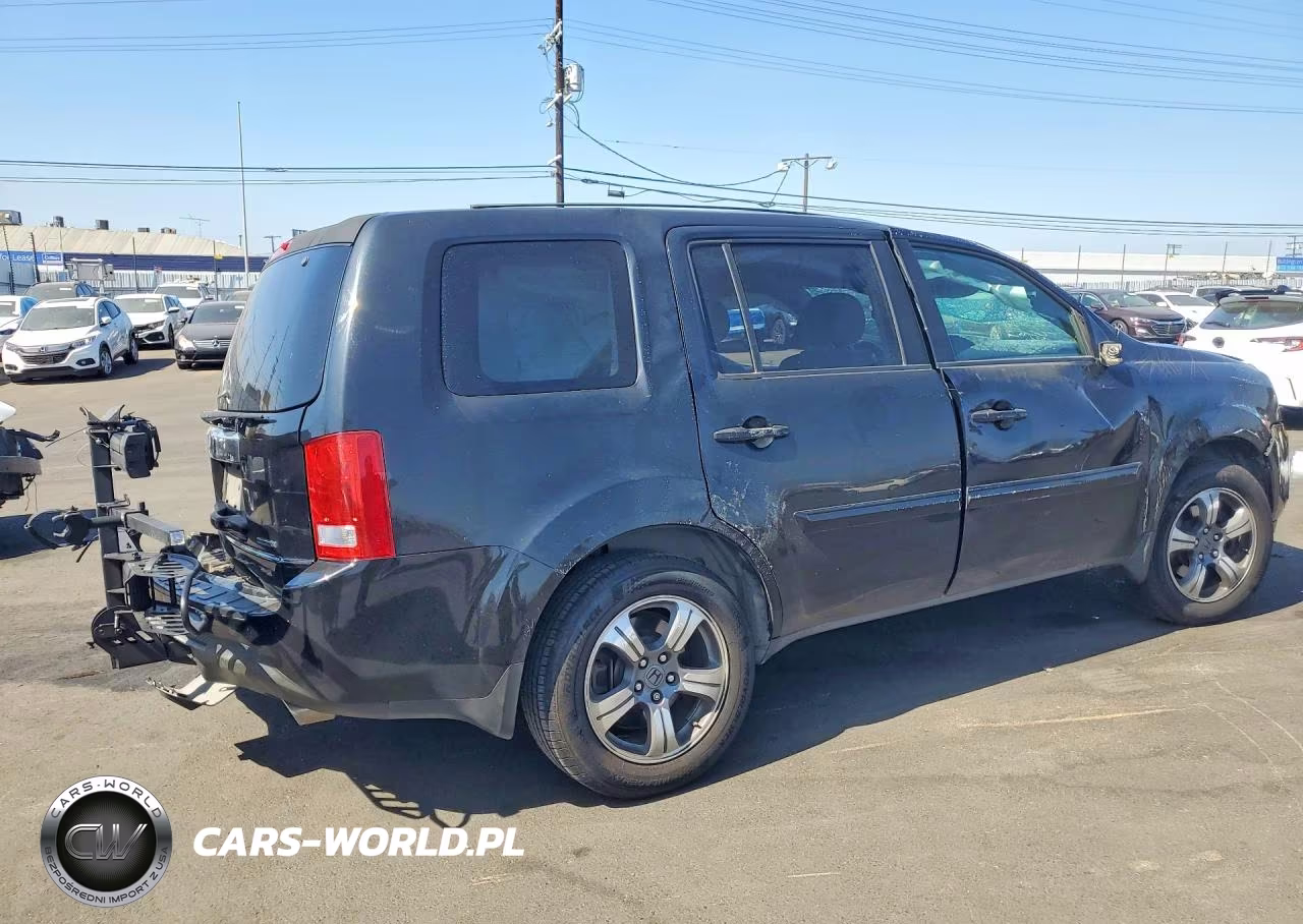 2015 Honda Pilot Se VIN:5FNYF3H32FB034484 - 3