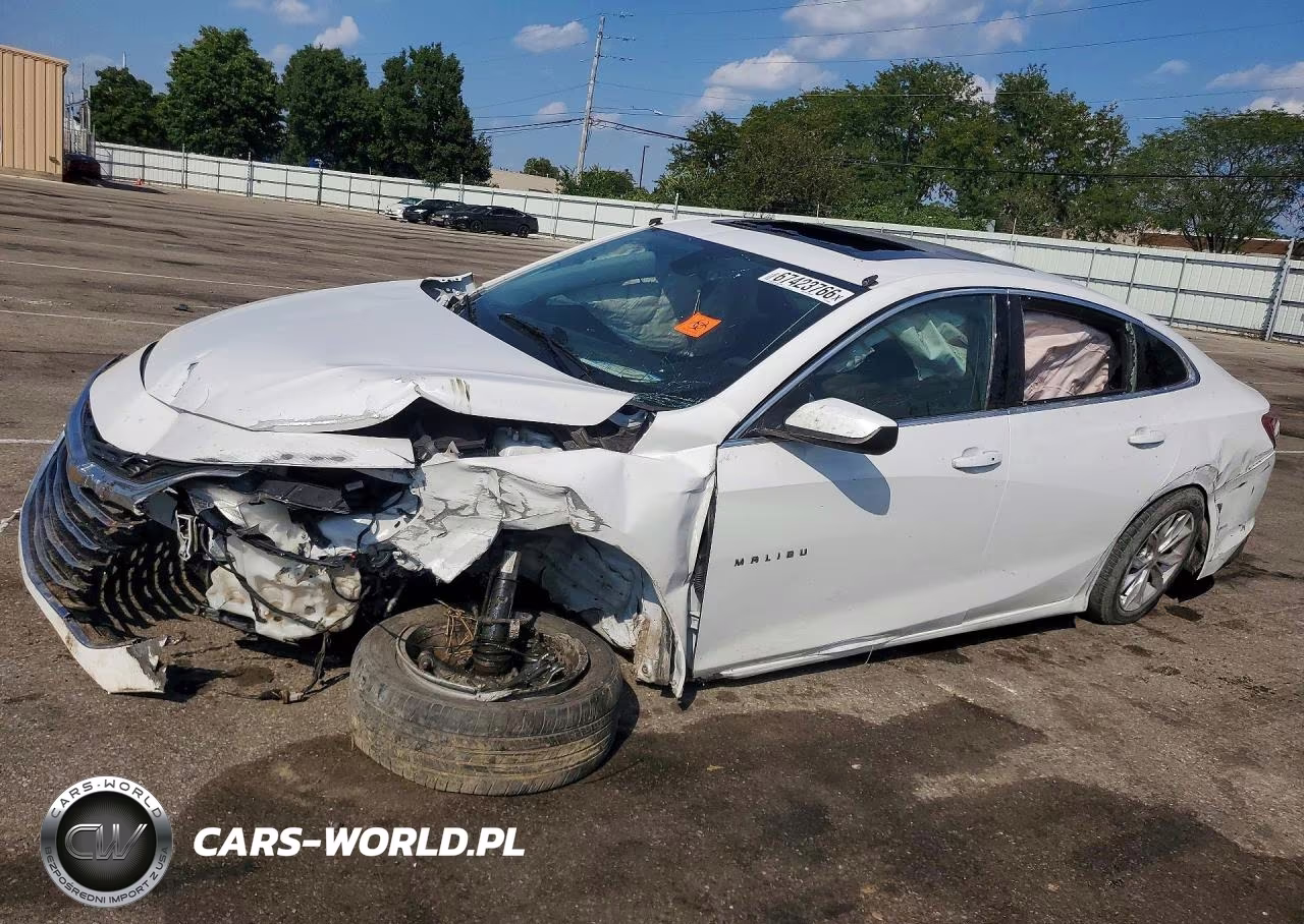 2021 Chevrolet Malibu Lt VIN:1G1ZD5ST4MF066420 - 1