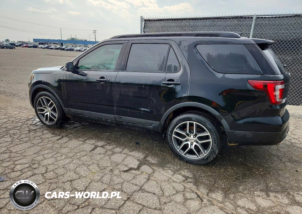 2017 Ford Explorer Sport VIN:1FM5K8GT8HGD02357 - 2