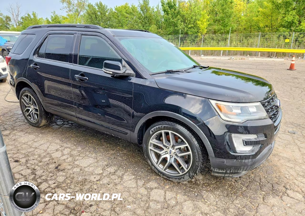 2017 Ford Explorer Sport VIN:1FM5K8GT8HGD02357 - 4