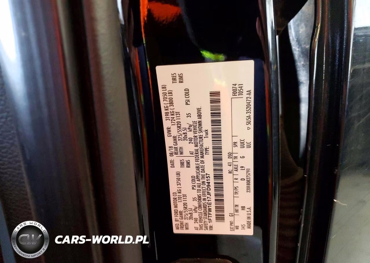 2018 Ford F150 Supercrew VIN:1FTFW1E17JFD94157 - 12
