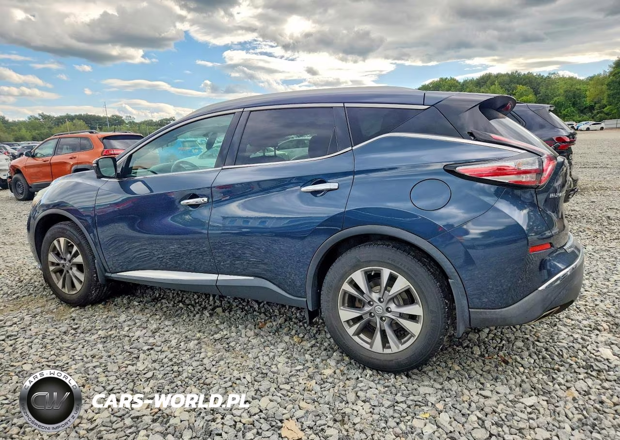 2015 Nissan Murano Sl VIN:5N1AZ2MH9FN229564 - 2
