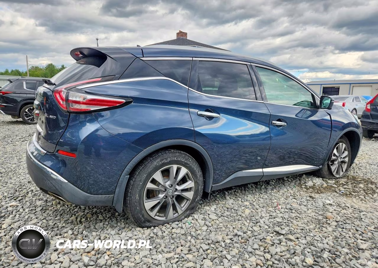 2015 Nissan Murano Sl VIN:5N1AZ2MH9FN229564 - 3
