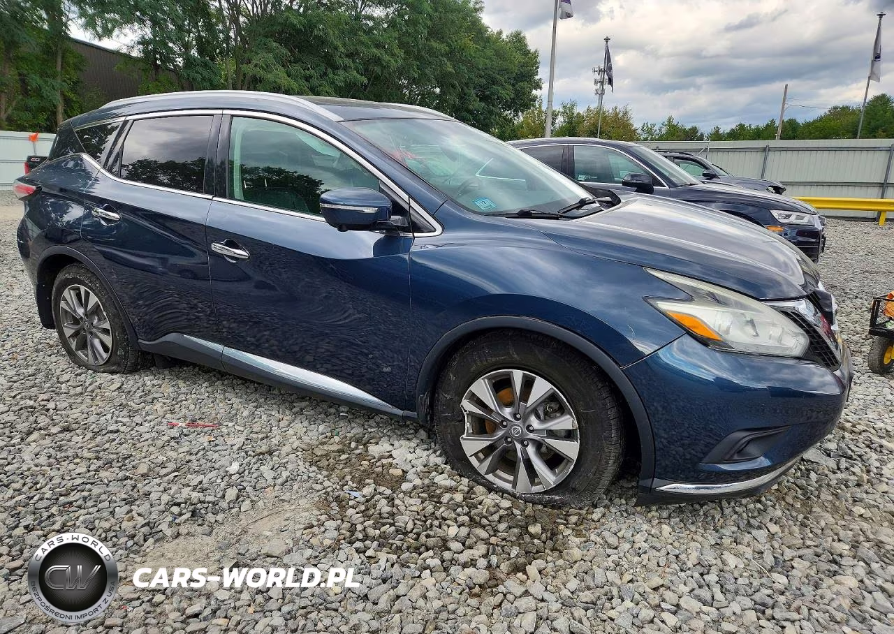 2015 Nissan Murano Sl VIN:5N1AZ2MH9FN229564 - 4