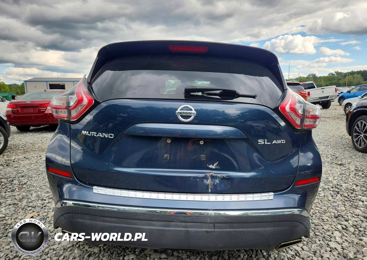 2015 Nissan Murano Sl VIN:5N1AZ2MH9FN229564 - 6
