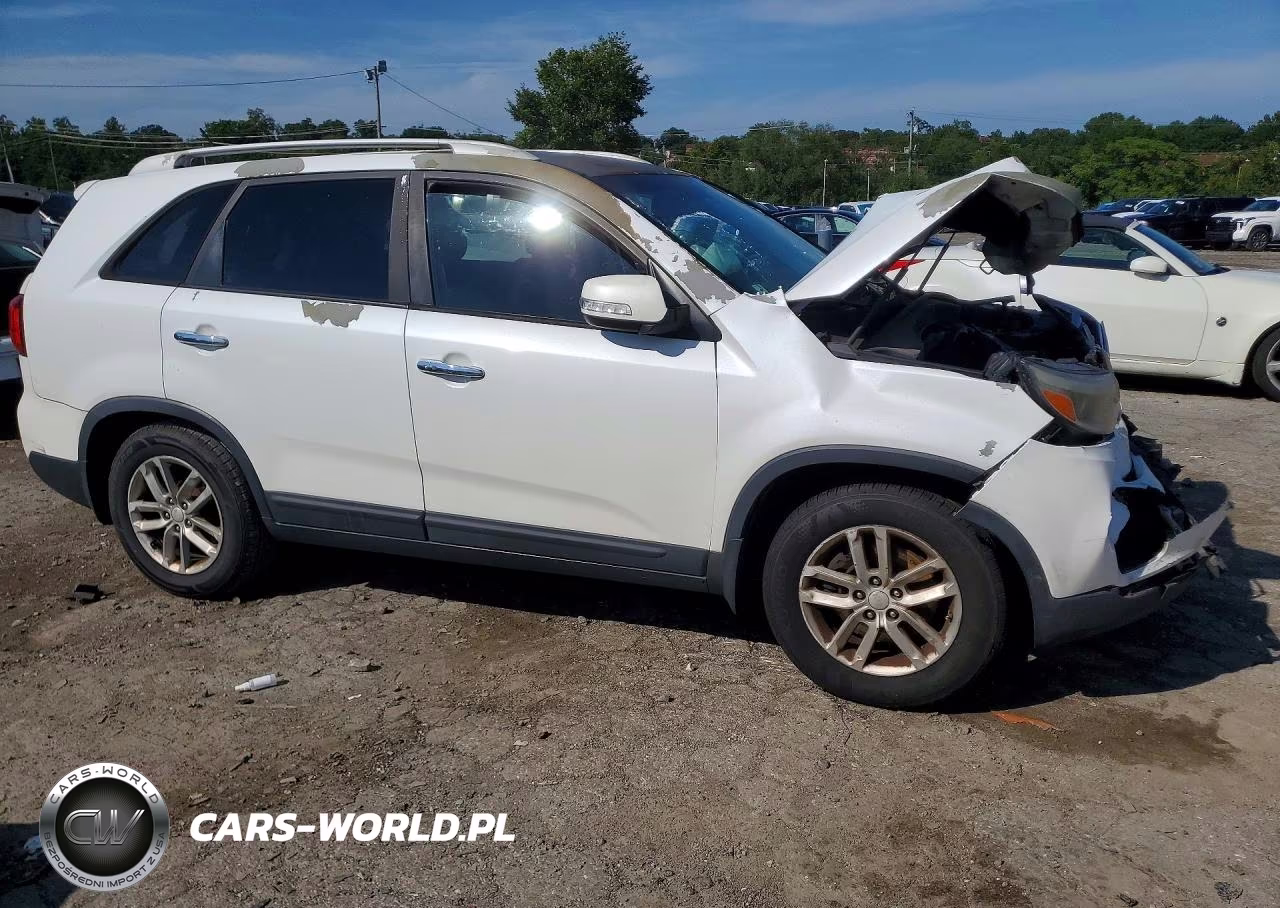 2014 Kia Sorento Lx VIN:5XYKT4A62EG485530 - 4