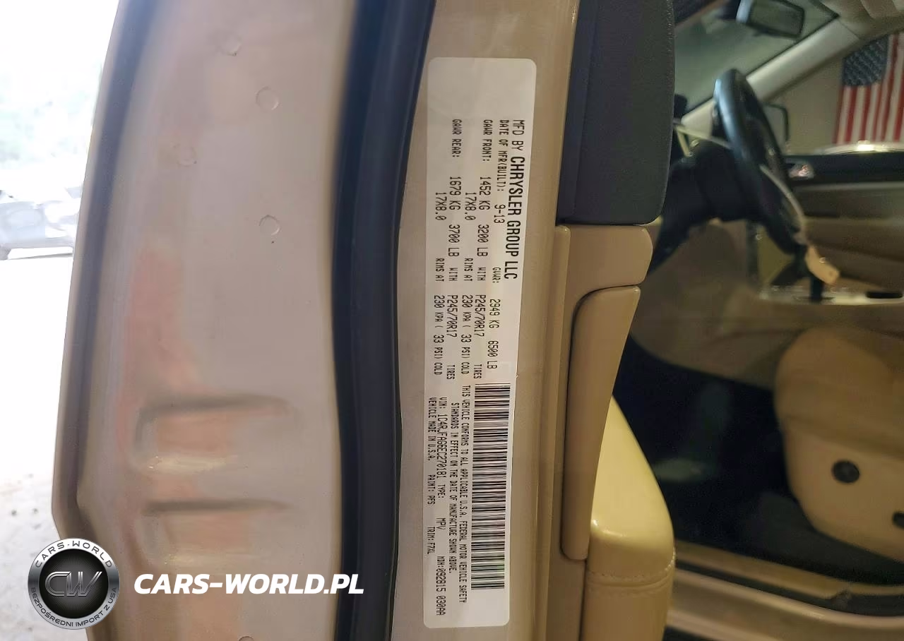 2014 Jeep Grand Cherokee Laredo VIN:1C4RJFAG6EC270181 - 14
