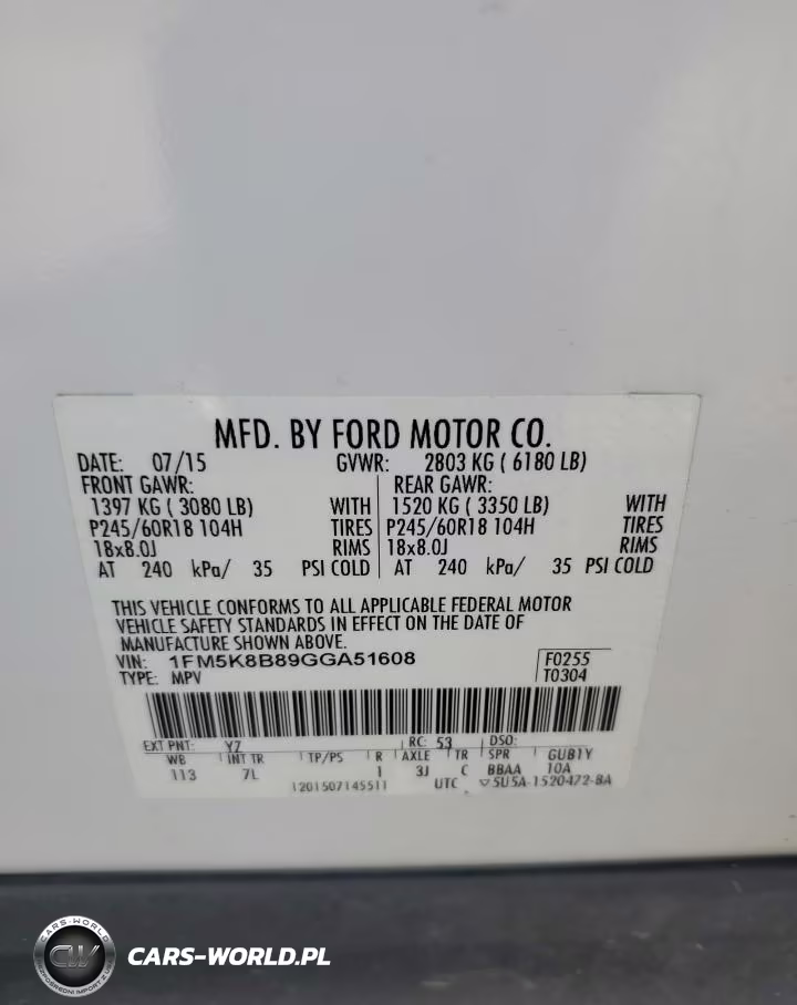 2016 Ford Explorer VIN:1FM5K8B89GGA51608 - 14