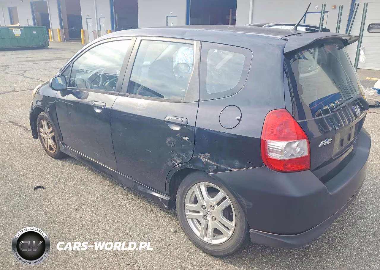 2007 Honda Fit S VIN:JHMGD38627S048111 - 2