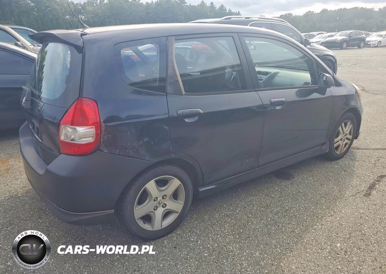 2007 Honda Fit S VIN:JHMGD38627S048111 - 3