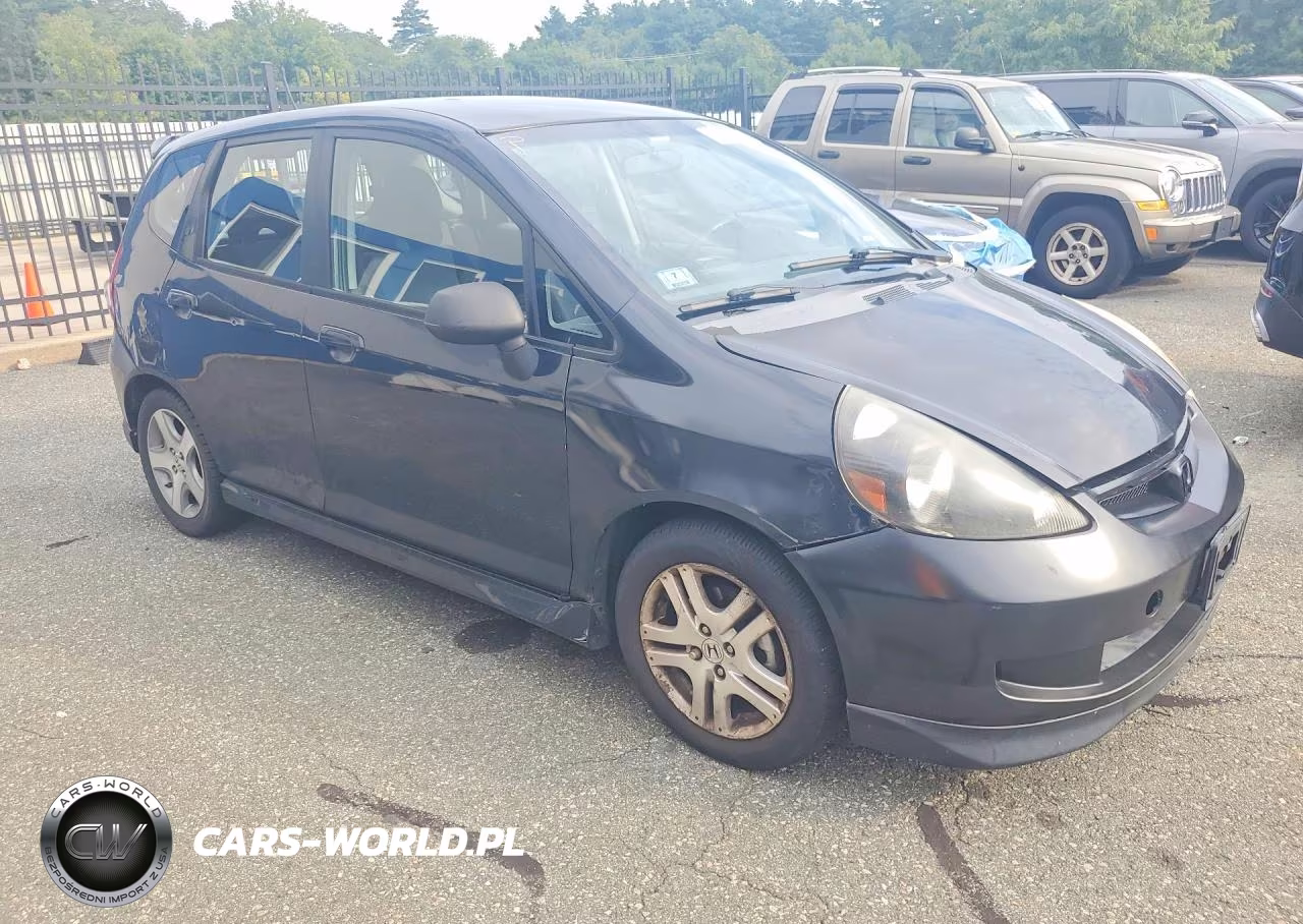 2007 Honda Fit S VIN:JHMGD38627S048111 - 4