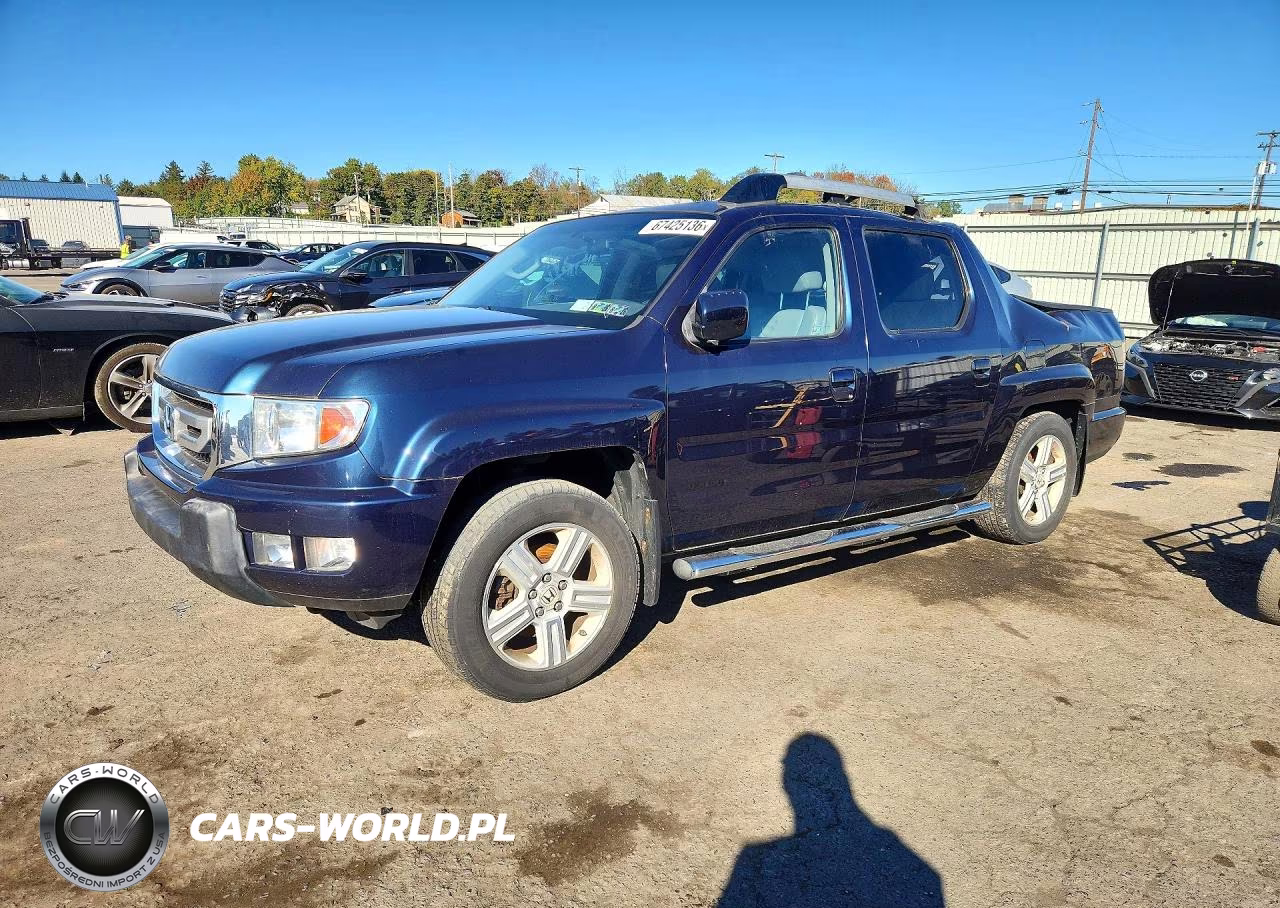 2009 Honda Ridgeline Rtl VIN:5FPYK16519B104668 - 1