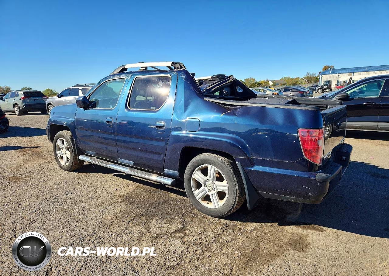 2009 Honda Ridgeline Rtl VIN:5FPYK16519B104668 - 2