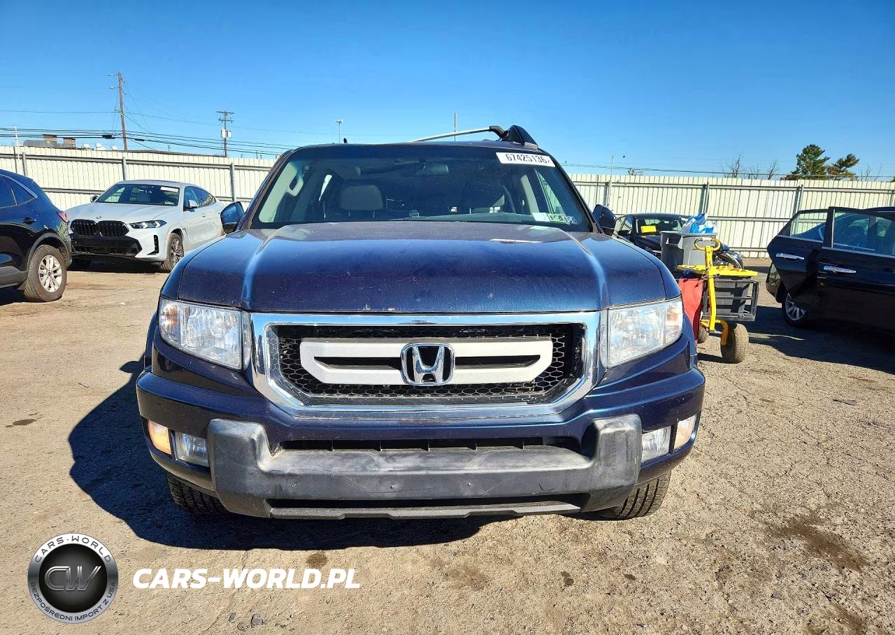 2009 Honda Ridgeline Rtl VIN:5FPYK16519B104668 - 5