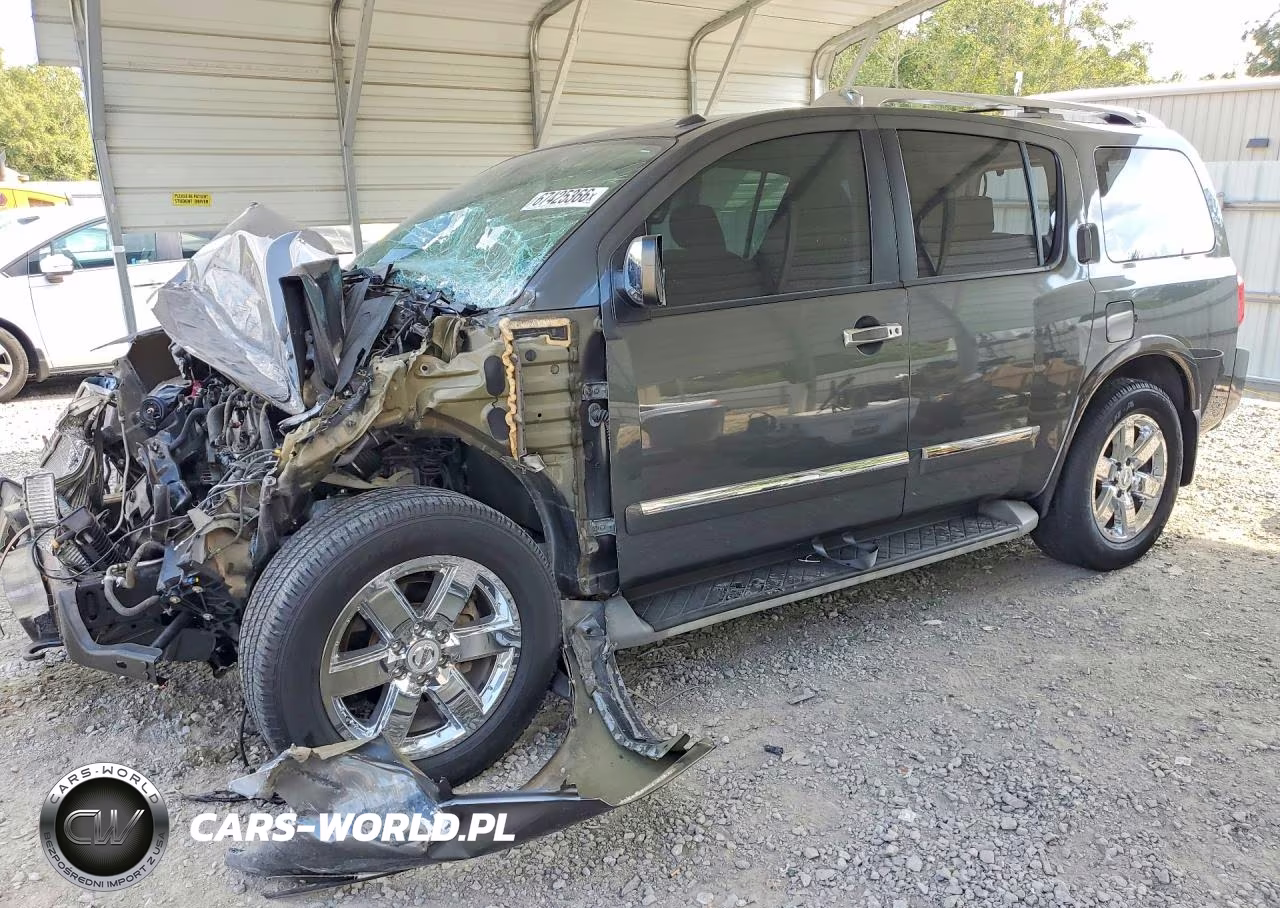 2011 Nissan Armada Sv VIN:5N1BA0ND4BN616013 - 1