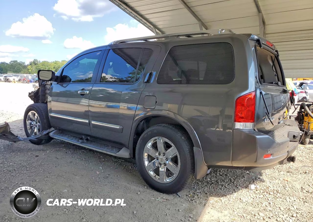 2011 Nissan Armada Sv VIN:5N1BA0ND4BN616013 - 2