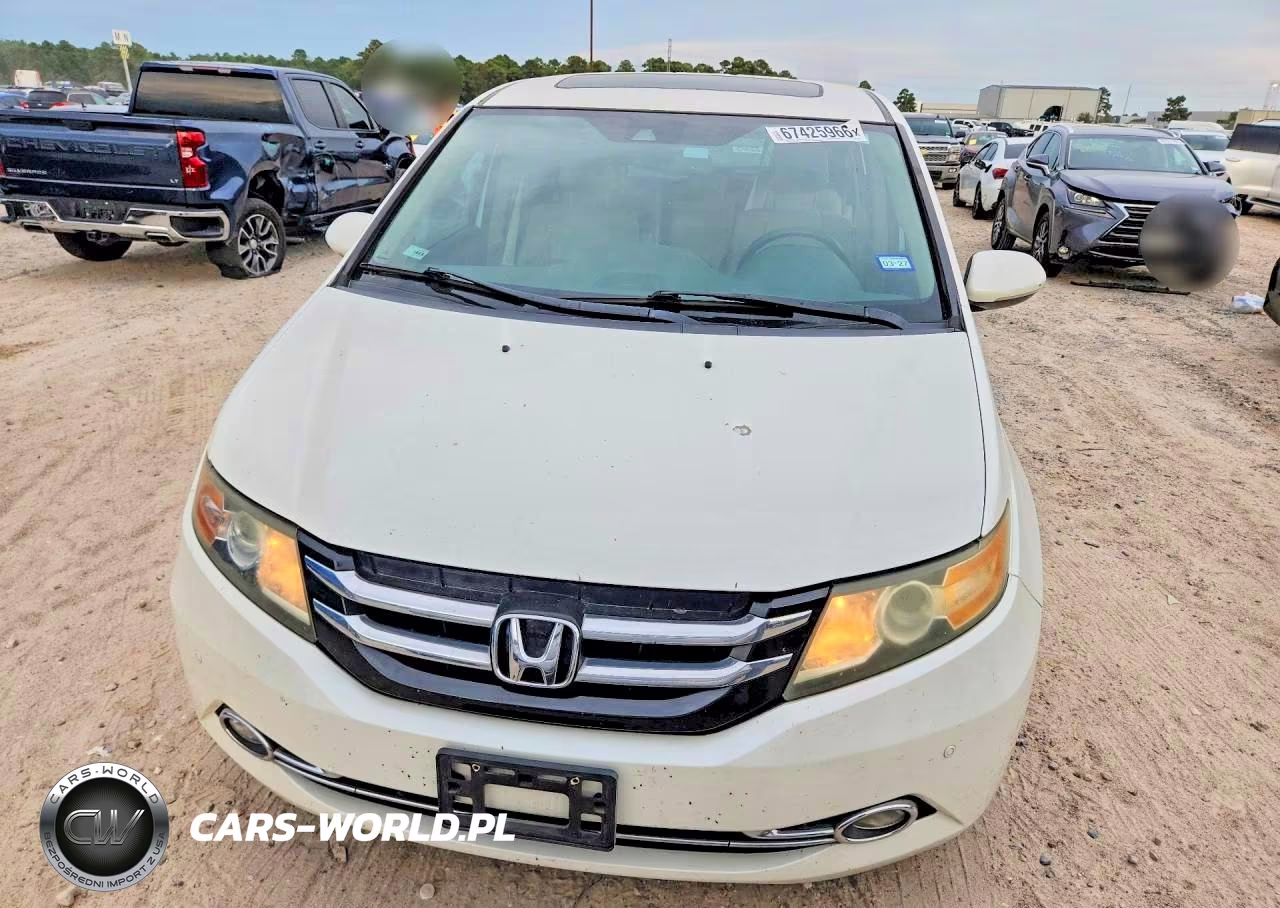 2014 Honda Odyssey Touring VIN:5FNRL5H97EB050367 - 5