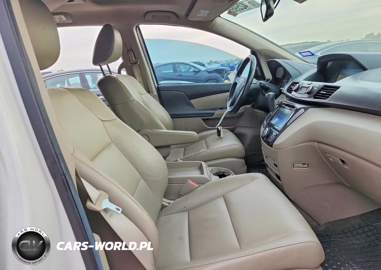 2014 Honda Odyssey Touring VIN:5FNRL5H97EB050367 - 7