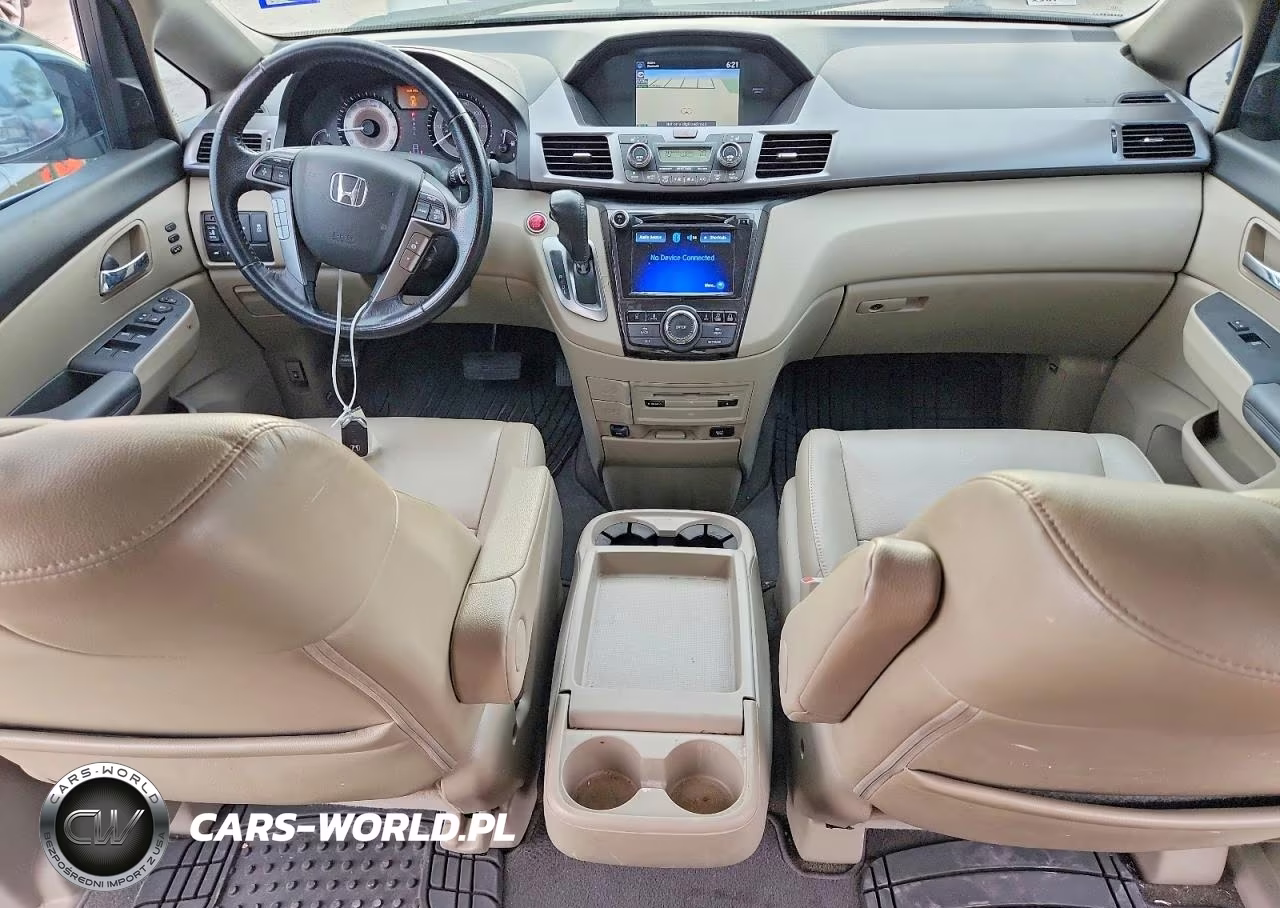 2014 Honda Odyssey Touring VIN:5FNRL5H97EB050367 - 8