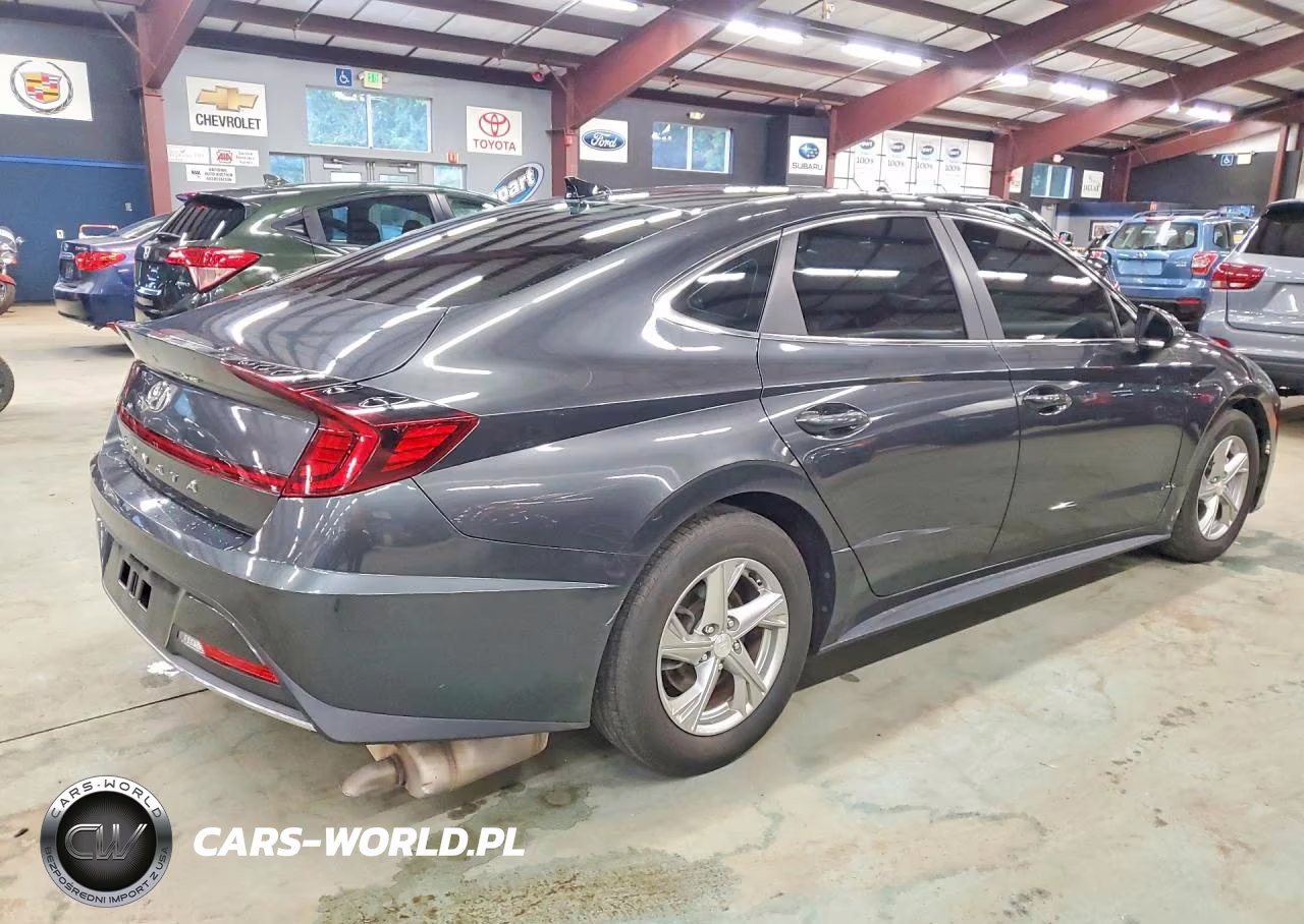 2022 Hyundai Sonata Se VIN:5NPEG4JA3NH133829 - 3