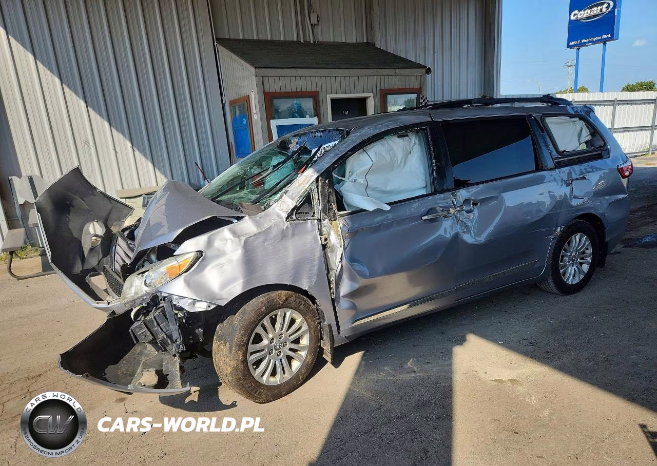 2017 Toyota Sienna Xle Premium 8-Passenger VIN:5TDYZ3DC0HS777270 - 1