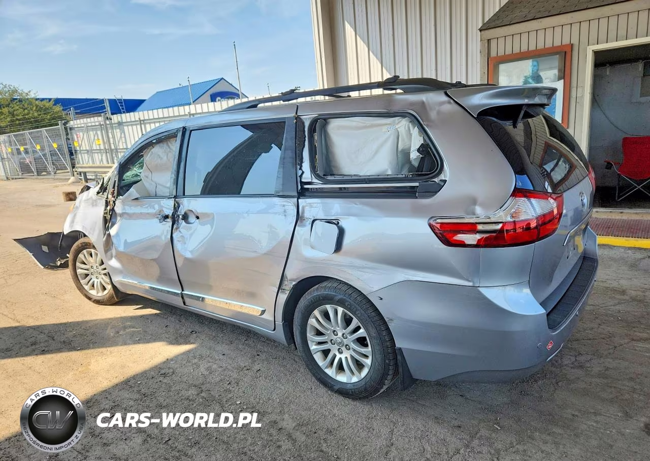 2017 Toyota Sienna Xle Premium 8-Passenger VIN:5TDYZ3DC0HS777270 - 2