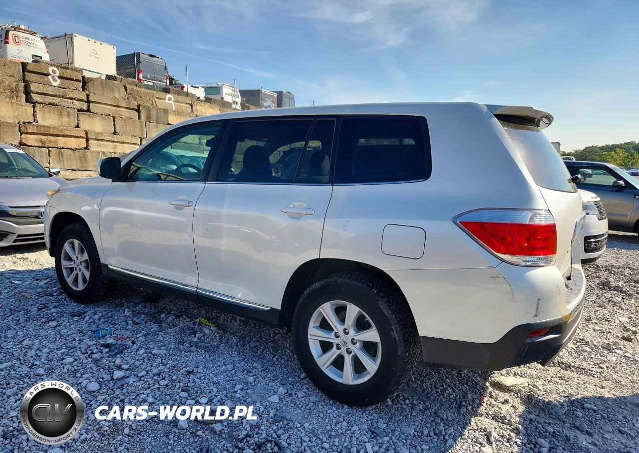 2012 Toyota Highlander Base VIN:5TDZA3EH8CS018140 - 2