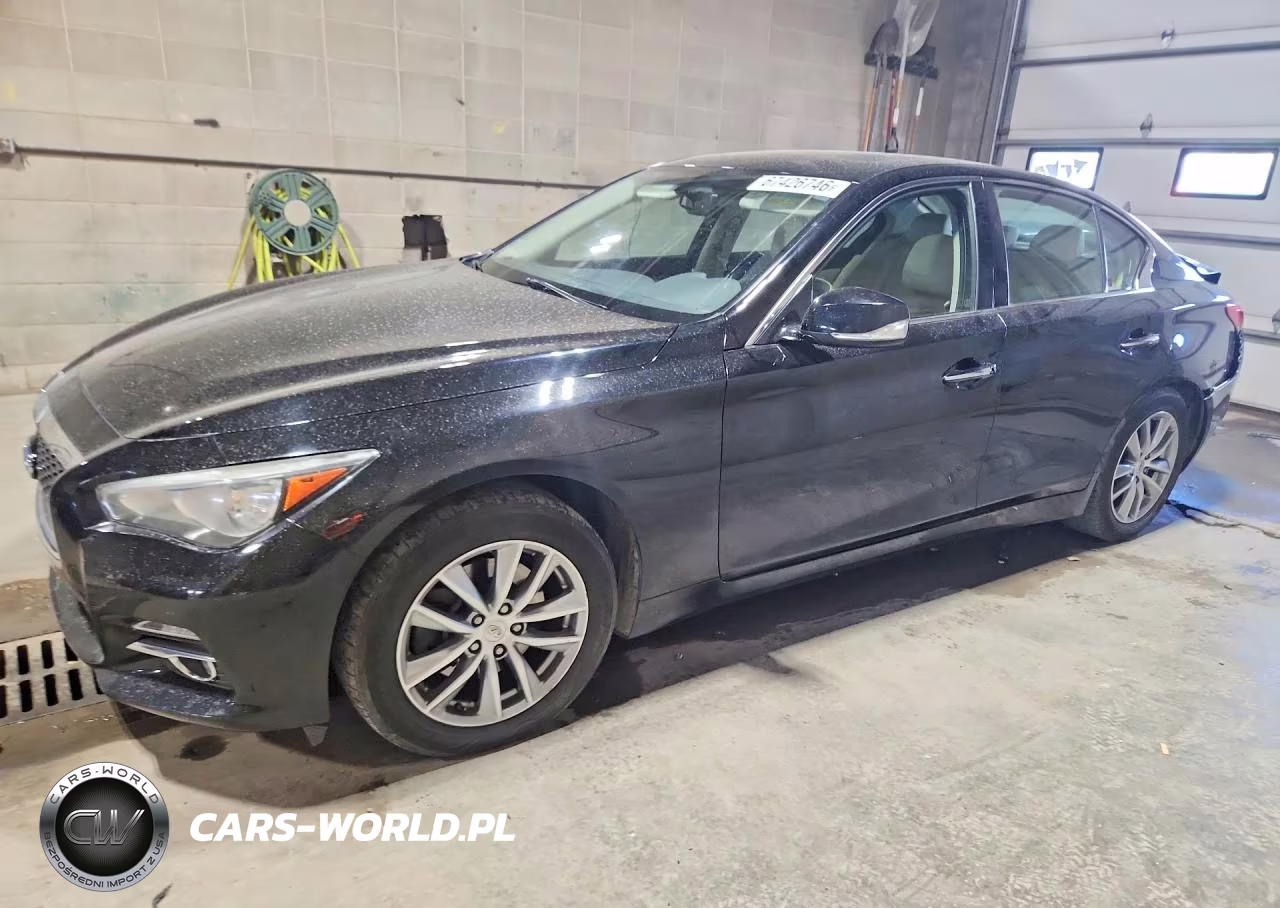 2014 Infiniti Q50 Base VIN:JN1BV7AR6EM687911 - 1