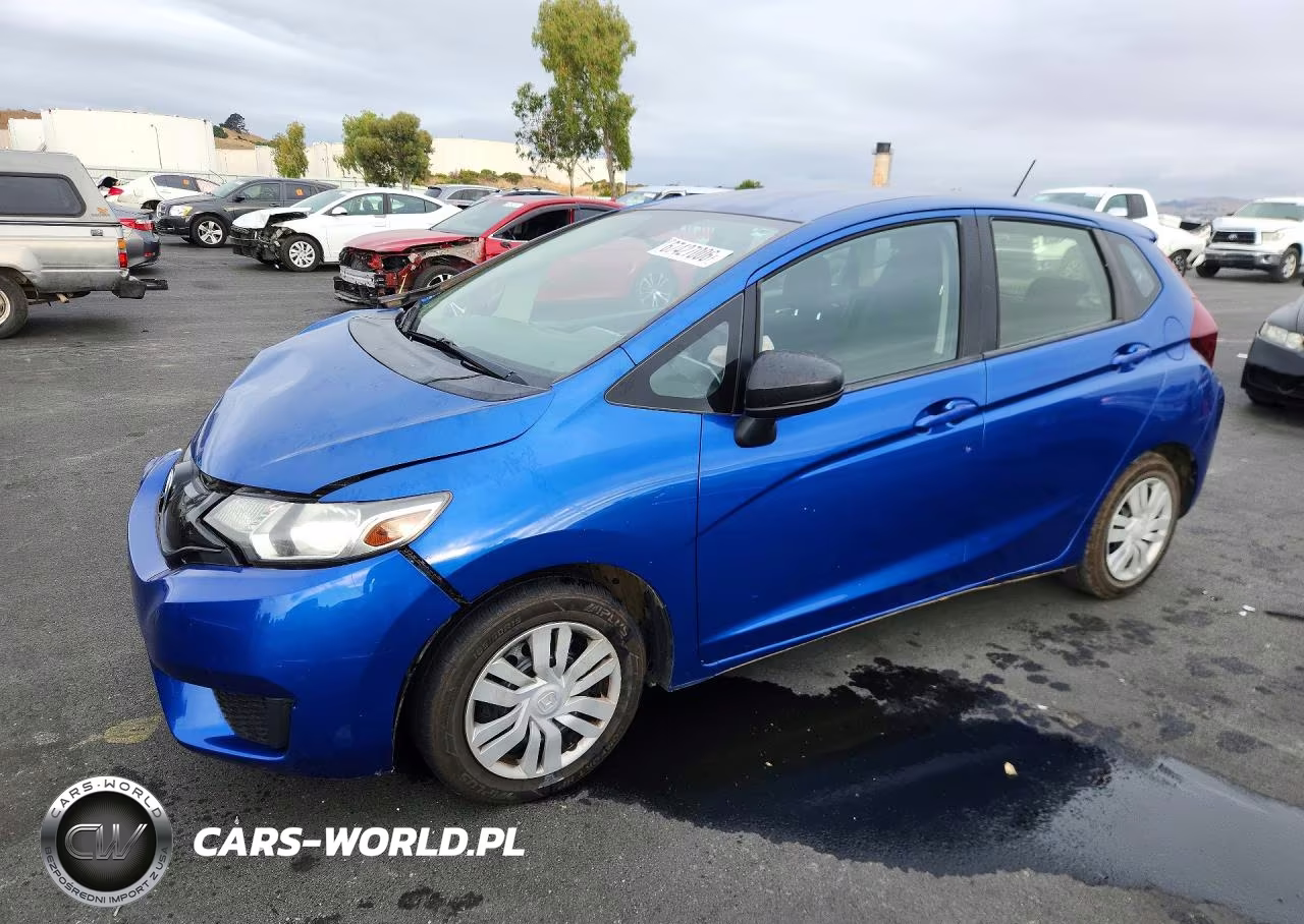 2016 Honda Fit Lx VIN:JHMGK5H53GS003574 - 1