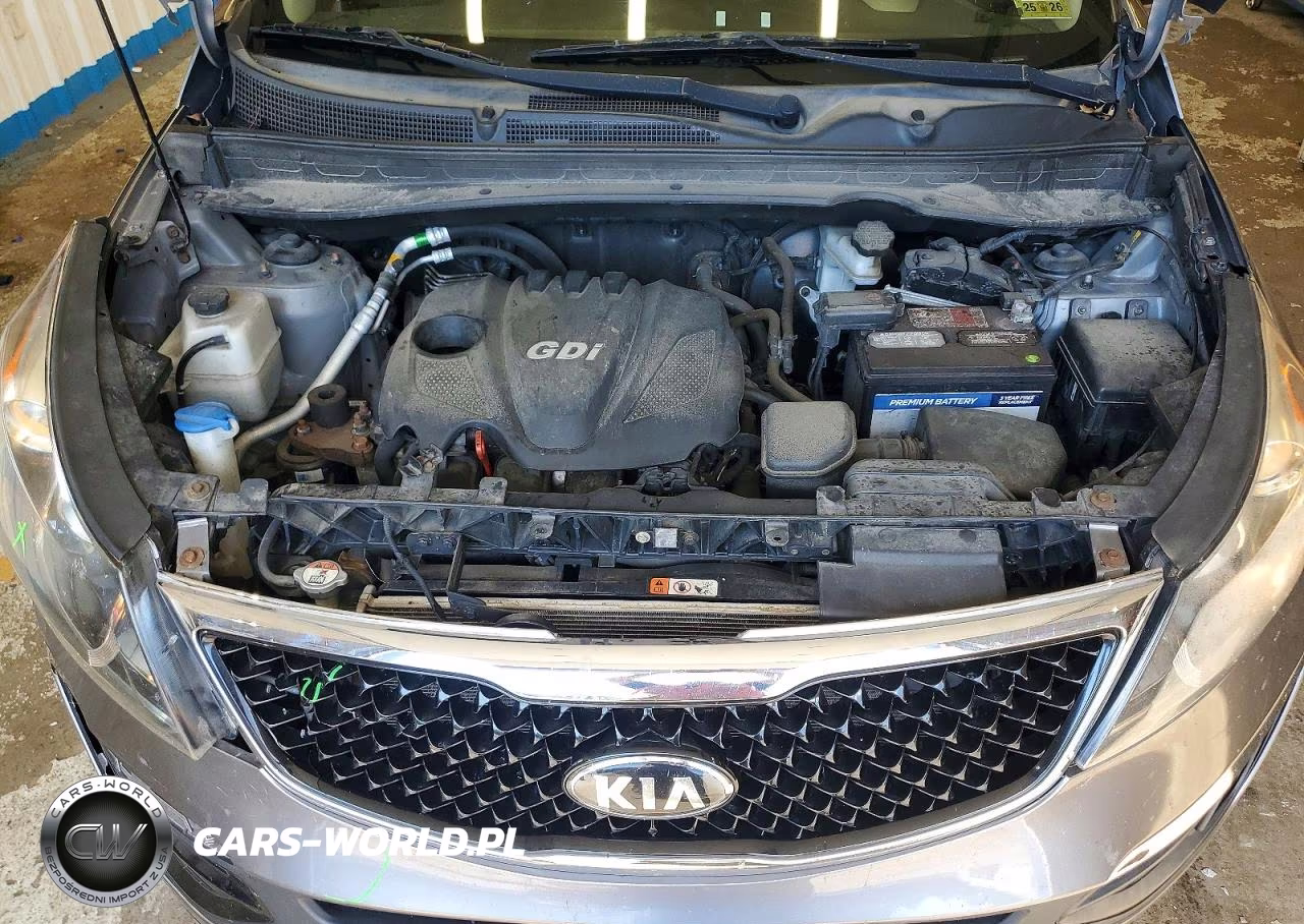 2016 Kia Sportage Lx VIN:KNDPBCAC2G7833206 - 12